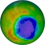 Antarctic Ozone 2009-10-28